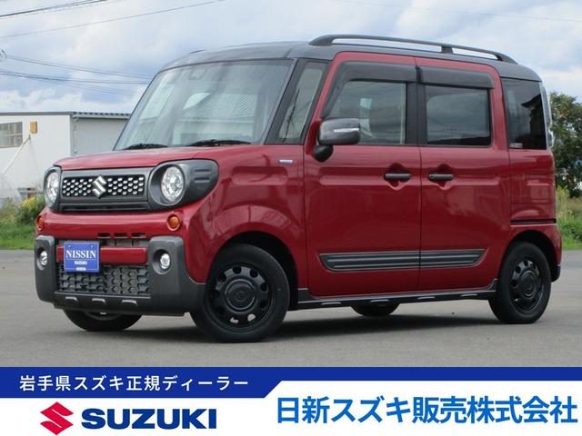 スペーシア　ギア　４ＷＤ　ギア　ＨＹＢＲＩＤ　ＸＺ　４ＷＤ　両側パ