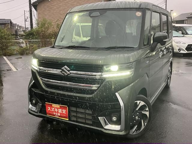 スペーシア　カスタム　カスタム　ＨＹＢＲＩＤ　ＸＳターボ　全方