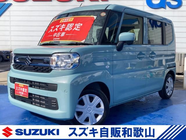 スペーシア　ＨＹＢＲＩＤ　Ｘ　　　デモカー使用車　全