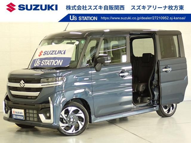 スペーシア　カスタム　カスタム　ＨＹＢＲＩＤ　ＸＳターボ　２Ｗ