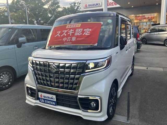 スペーシア　カスタム　カスタム　ＨＹＢＲＩＤ　ＸＳ　３型前後衝