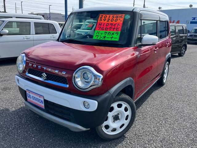 ハスラー　Ｊ　ＳＴＹＬＥ　ＭＲ３１Ｓ　ナビ　バック