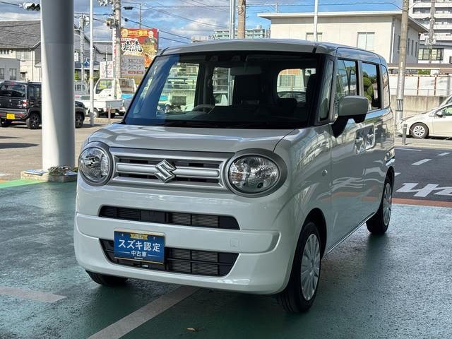 ワゴンＲ　スマイル　４ＷＤ　Ｇ　２型　衝突被害軽減ブレーキ　後席両側