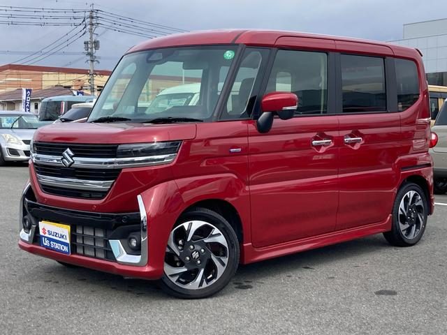 スペーシア　カスタム　カスタム　ＨＹＢＲＩＤ　ＸＳ　電動パーキ