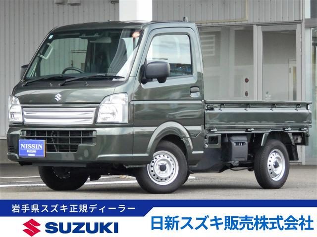 キャリイトラック　４ＷＤ　ＫＣエアコン・パワステ　４ＷＤ　衝突被害