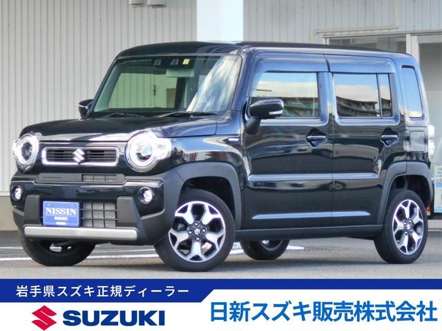ハスラー　４ＷＤ　ＨＹＢＲＩＤ　Ｘ　４ＷＤ　ナビ　衝突被害
