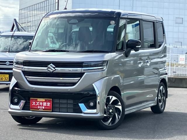 スペーシア　カスタム　カスタム　ＨＹＢＲＩＤ　ＸＳ　全方位カメ
