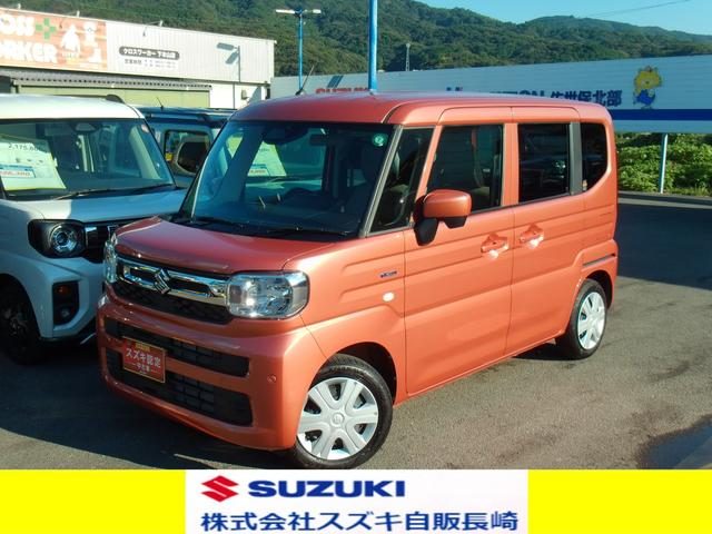 スペーシア　ＨＹＢＲＩＤ　Ｘ　両側電動スライドドア　