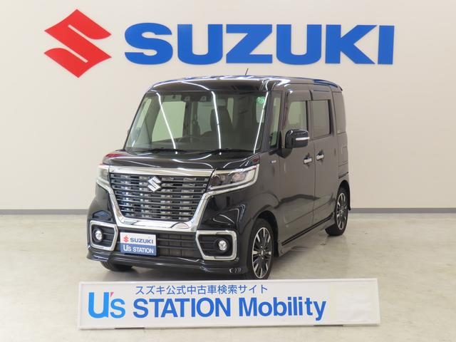 スペーシア　カスタム　カスタム　ＨＹＢＲＩＤ　ＸＳ　／ナビ・Ｅ