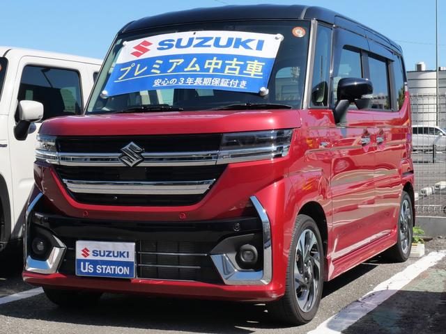 スペーシア　カスタム　４ＷＤ　カスタム　ＨＹＢＲＩＤ　ＸＳ　ナビ　全方