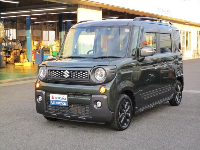 スペーシア　ギア　ギア　ＨＹＢＲＩＤ　ＸＺ　　純正８インチ
