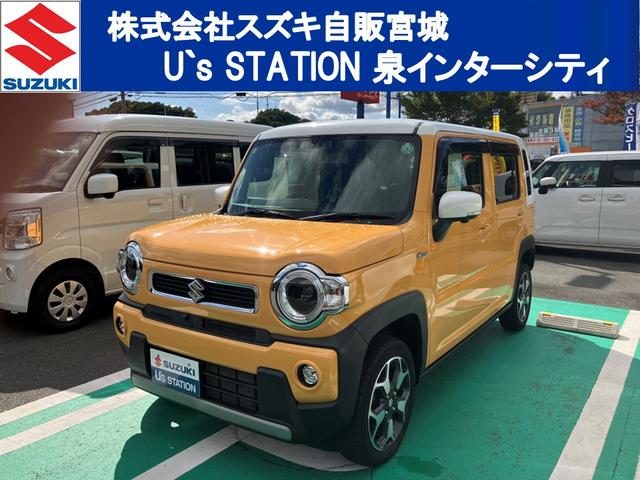 ハスラー　ＨＹＢＲＩＤ　Ｘ　　２ＷＤ　　純正ナビ・