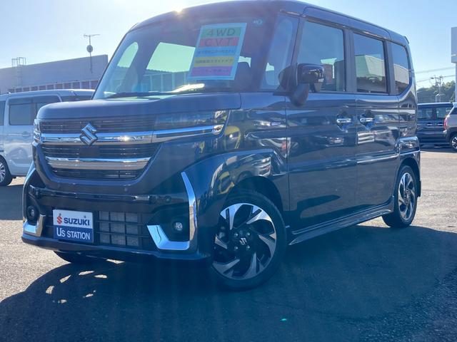 スペーシア　カスタム　４ＷＤ　ＨＹＢＲＩＤ　ＸＳターボ　４ＷＤ　全方位