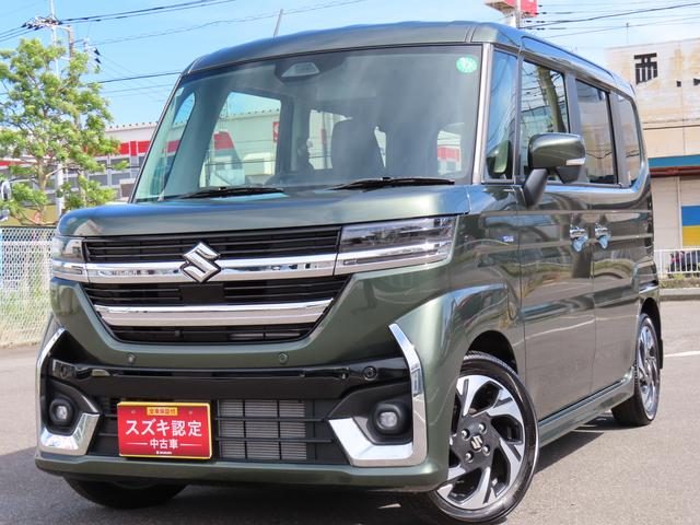 スペーシア　カスタム　カスタム　ＨＹＢＲＩＤ　ＸＳ　元試乗車　
