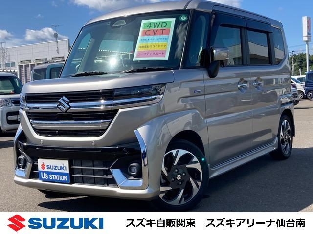 スペーシア　カスタム　４ＷＤ　ＨＹＢＲＩＤ　ＸＳターボ　４ＷＤ　全方位