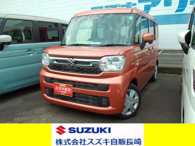 スペーシア　ＨＹＢＲＩＤ　Ｘ　両側電動スライドドア　