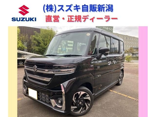 スペーシア　カスタム　ＨＹＢＲＩＤ　ＸＳ　★スタイリッシュなス