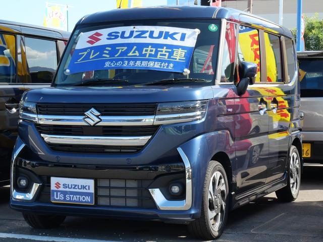 スペーシア　カスタム　カスタム　ＨＹＢＲＩＤ　ＸＳターボ　純正
