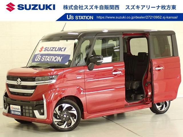スペーシア　カスタム　カスタム　ＨＹＢＲＩＤ　ＸＳターボ　全方