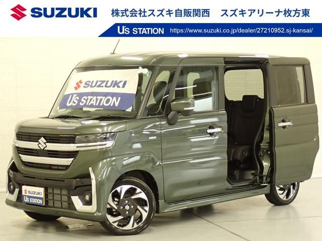 スペーシア　カスタム　４ＷＤ　カスタム　ＨＹＢＲＩＤ　ＸＳターボ　フル