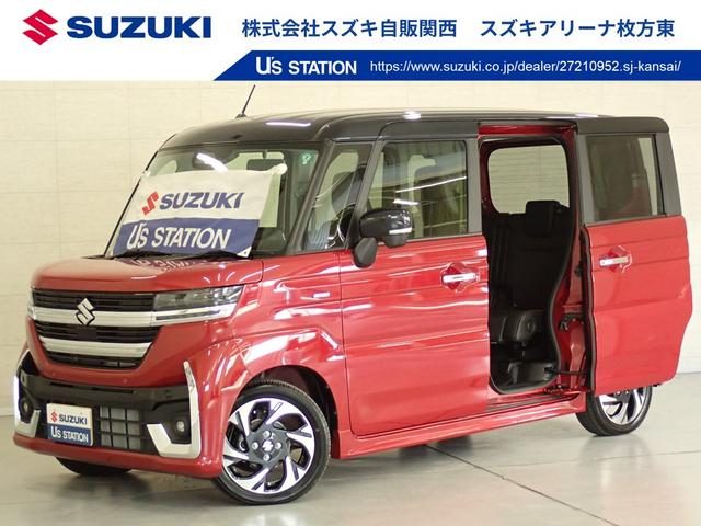 スペーシア　カスタム　カスタム　ＨＹＢＲＩＤ　ＸＳ　全方位カメ