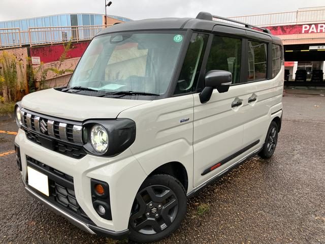 スペーシア　４ＷＤ　ＨＹＢＲＩＤ　ＸＺ　★４ＷＤ　純正ナビ　