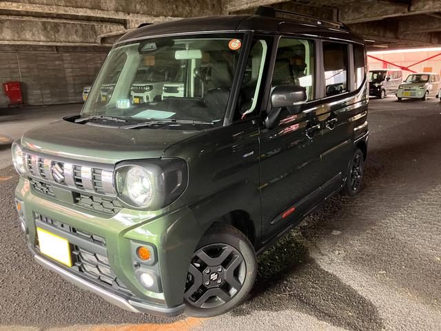 スペーシア　４ＷＤ　ＨＹＢＲＩＤ　ＸＺターボ　★純正ナビ　全