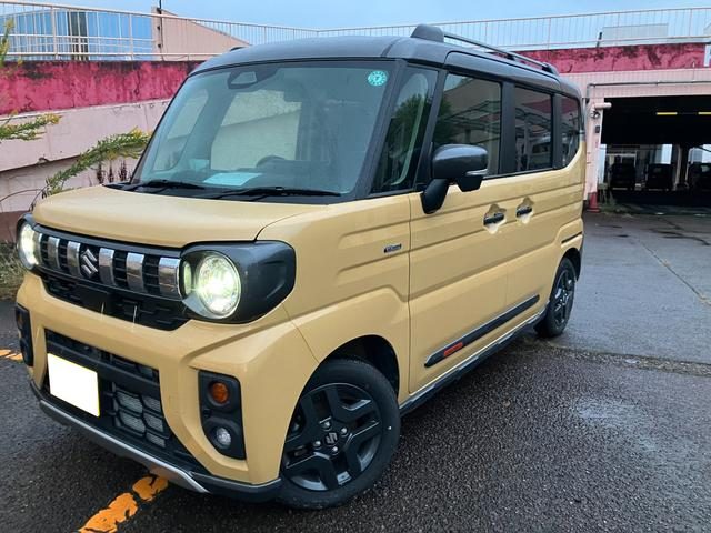 スペーシア　４ＷＤ　ＨＹＢＲＩＤ　ＸＺターボ　★純正ナビ　全
