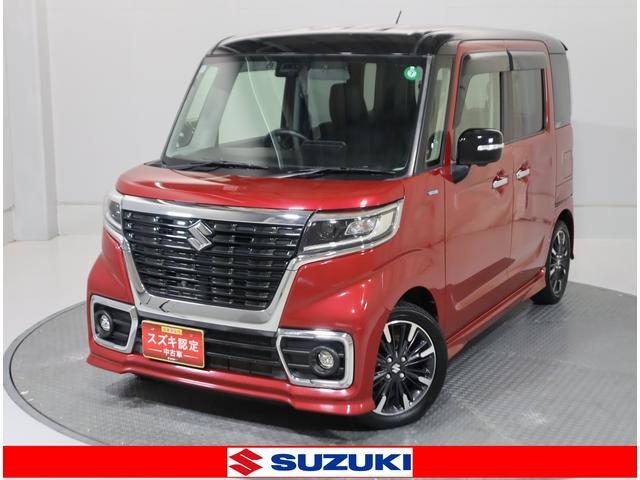 スペーシア　カスタム　カスタム　ＨＹＢＲＩＤ　ＸＳターボ　ナビ
