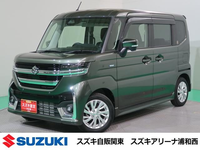 スペーシア　カスタム　カスタム　ＨＹＢＲＩＤ　ＧＳ　前後衝突被