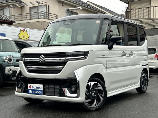 スペーシア　カスタム　カスタム　ＨＹＢＲＩＤ　ＸＳターボ　全方