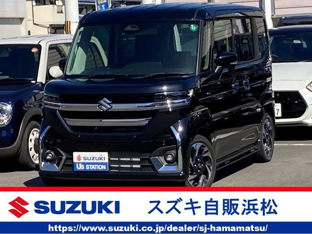 スペーシア　カスタム　カスタム　ＨＹＢＲＩＤ　ＸＳターボ　ナビ
