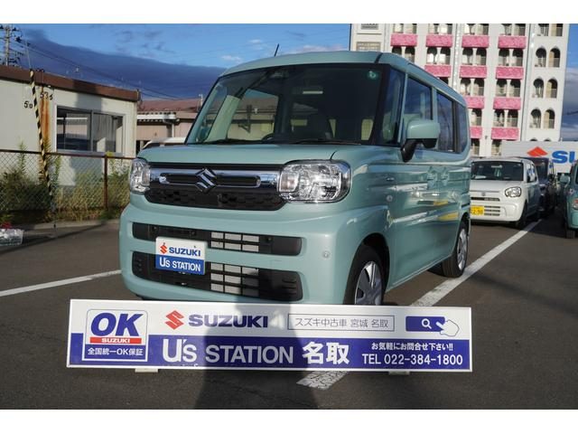 スペーシア　ＨＹＢＲＩＤ　Ｘ　２ＷＤ　ＣＶＴ　全方位