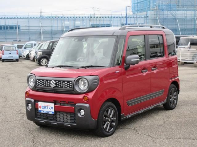 スペーシア　ギア　４ＷＤ　ＨＹＢＲＩＤ　ＸＺターボ　　全方位モニタ
