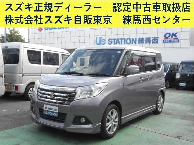 ソリオ　ＨＹＢＲＩＤ　ＭＺ　ＣＶＴ　衝突軽減ブレ