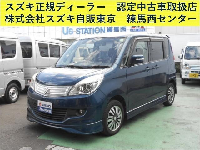 ソリオ　Ｓ　ＣＶＴ　ＨＩＤ　両側電動スライドドア