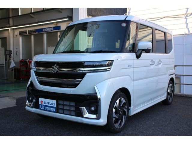 スペーシア　カスタム　カスタム　ＨＹＢＲＩＤ　ＸＳターボ　全方