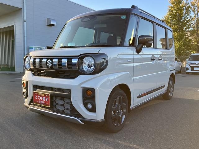 スペーシア　ギア　４ＷＤ　ギア　ＨＹＢＲＩＤ　ＸＺ　４ＷＤ　両側電