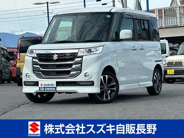スペーシア　カスタムＺ　４ＷＤ　カスタムＺターボ　４ＷＤ　全方位カメラパ