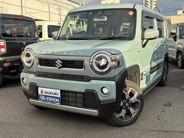 ハスラー　４ＷＤ　ハイブリッドＸターボ　４ＷＤ　☆純正ナビ