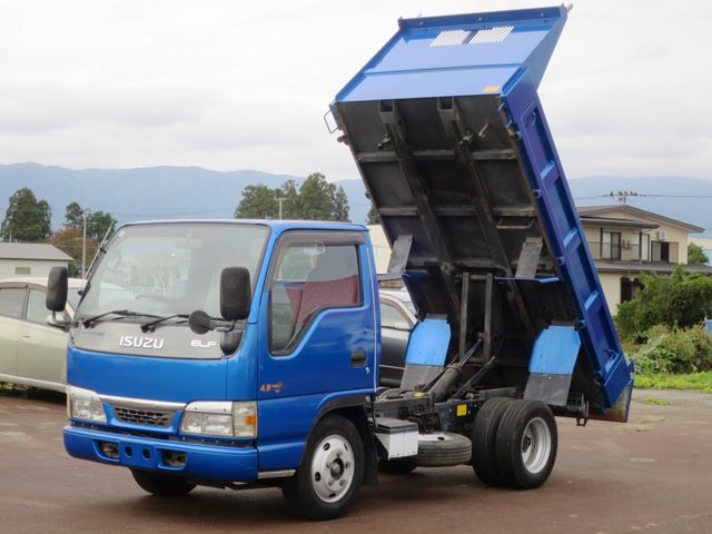 エルフ　ダンプ　２ＷＤ　５ＭＴ　ＡＢＳ　エアコン