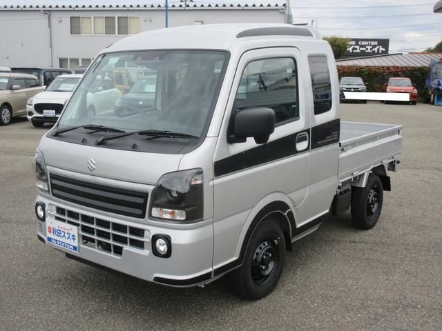 キャリイトラック　４ＷＤ　Ｘリミテッド　ＰＴ４ＷＤ　５ＭＴ　衝突軽