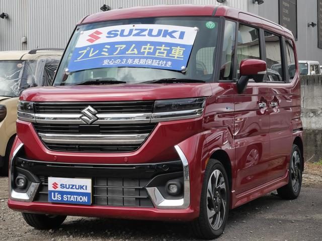 スペーシア　カスタム　カスタム　ＨＹＢＲＩＤ　ＸＳターボ　純正