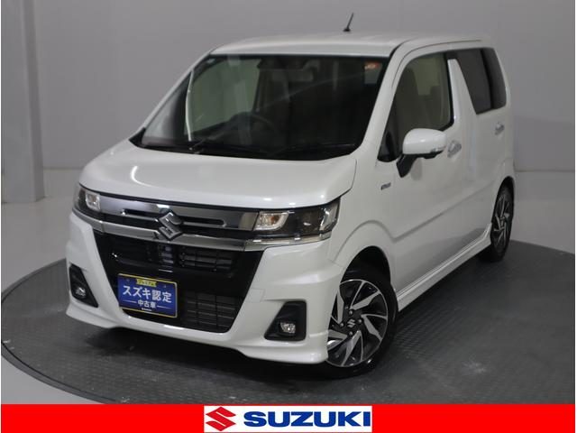 ワゴンＲ　カスタムＺ　カスタムＺ　ＨＹＢＲＩＤ　ＺＸ　４型　前