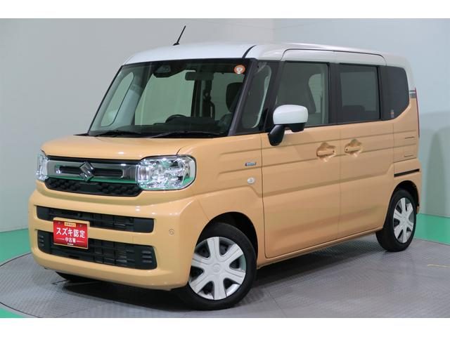 スペーシア　ＨＹＢＲＩＤ　Ｘ　純正ナビ装着車　ＪＡＦ