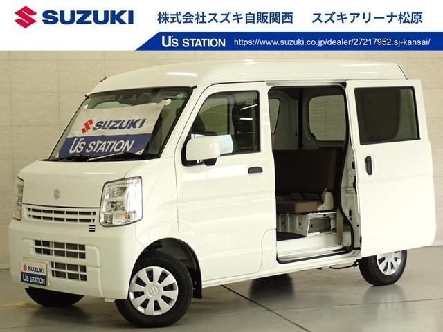 エブリイバン　ＰＣ　６型　２ＷＤ　インパネ５ＭＴ　衝突