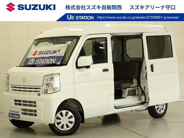 エブリイバン　ＰＣ　６型　２ＷＤ　インパネ５ＭＴ　衝突