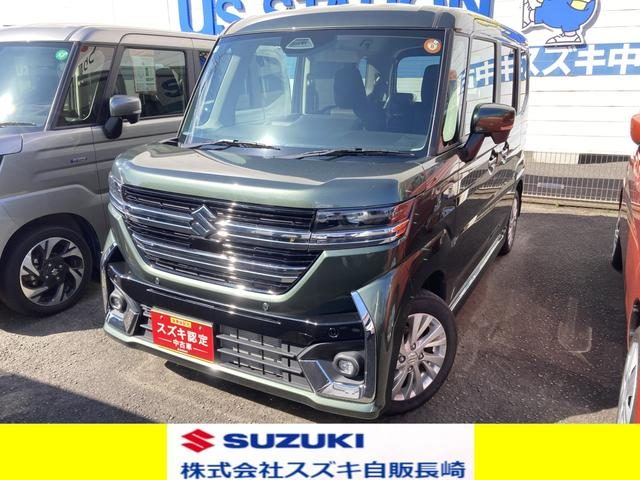 スペーシア　カスタム　カスタム　ＨＹＢＲＩＤ　ＧＳ　片側電動ス