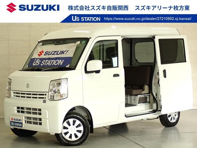 エブリイバン　ＰＣ　６型　２ＷＤ　ＣＶＴ　デュアルカメ