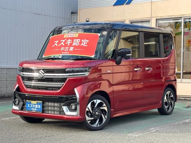 スペーシア　カスタム　ＨＹＢＲＩＤ　ＸＳ　　２ＷＤ　衝突被害軽